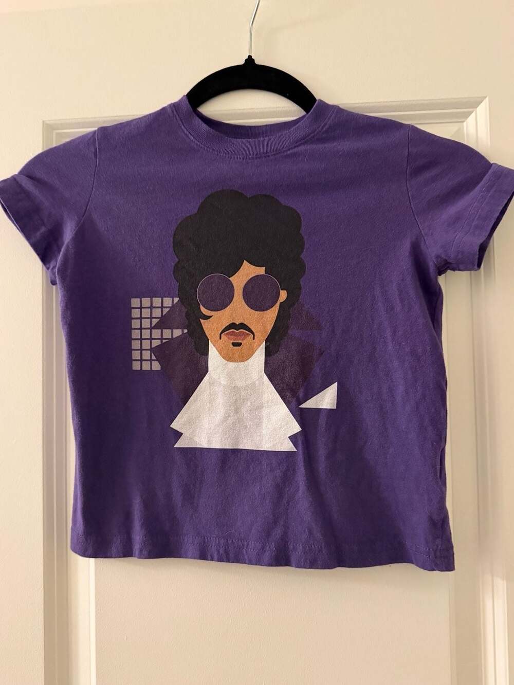 The Prince Estate Official Purple Pop Art Graphic T-Shirt Toddler Size 4T